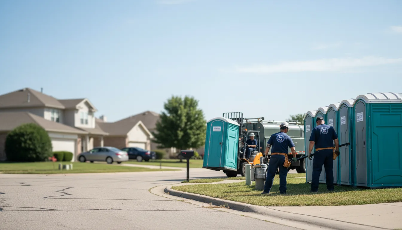 Porta Potty Rental in Siloam Springs, AR near me